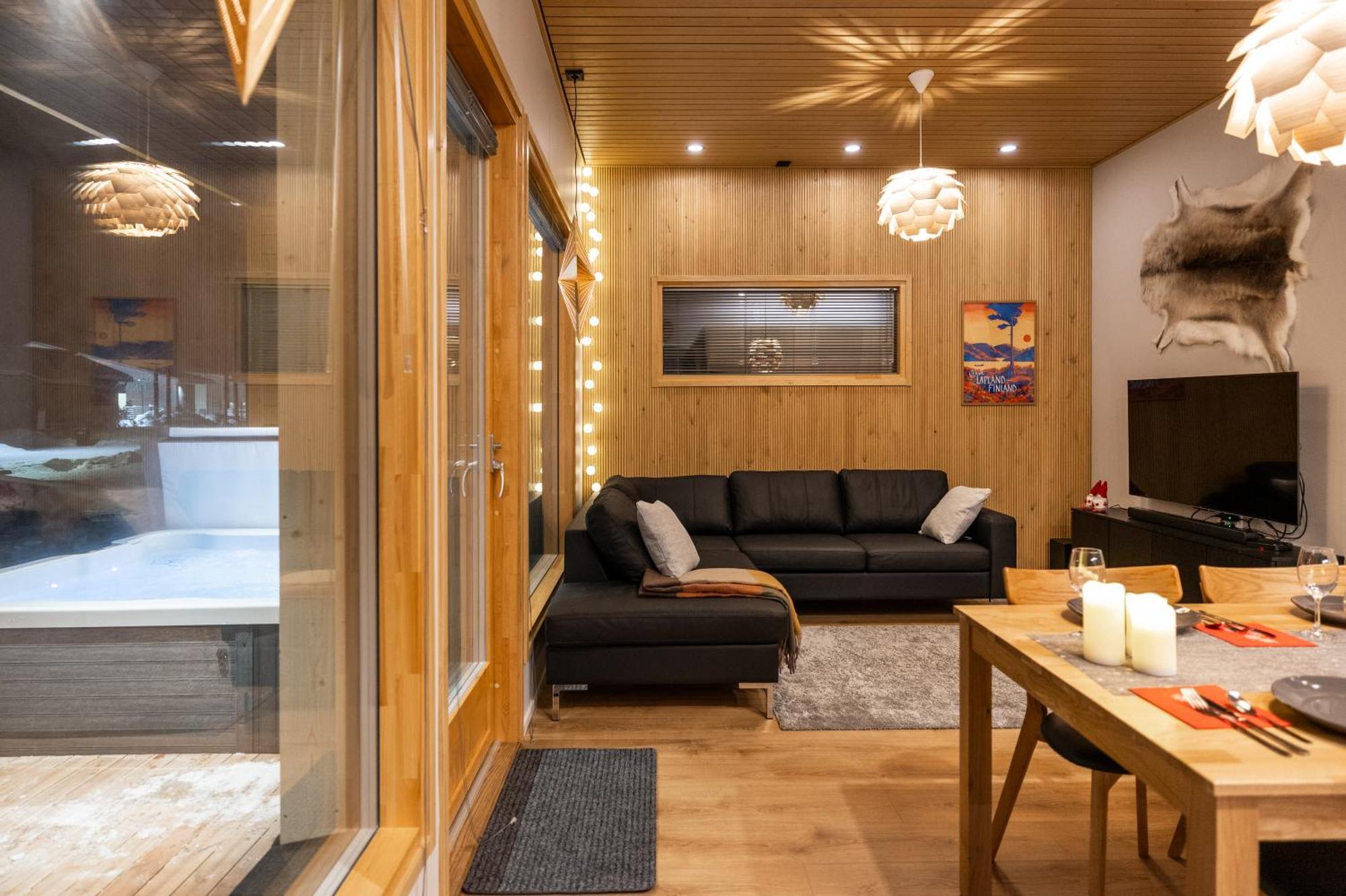 Premium Lapland Villa With Jaguzzi Rovaniemi Extérieur photo